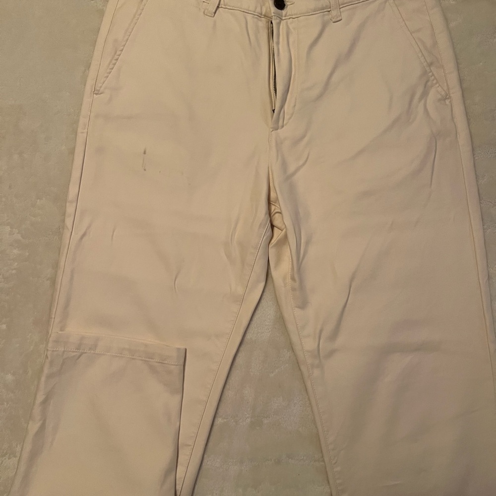 H&M Cream Chinos for Effortless Style